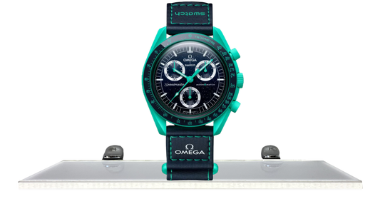 Swatch x Omega Bioceramic Moonswatch Mission on Earth - Polar Lights